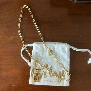 Gorjana Parker Necklace and Charm